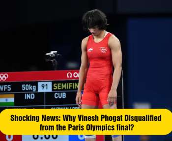 Vinesh-Phogat, Paris Olympics final, A sport girl is red dress, Vinesh Phogat Disqualified,