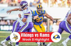Vikings vs Rams Week 8 Thrilling Highlights